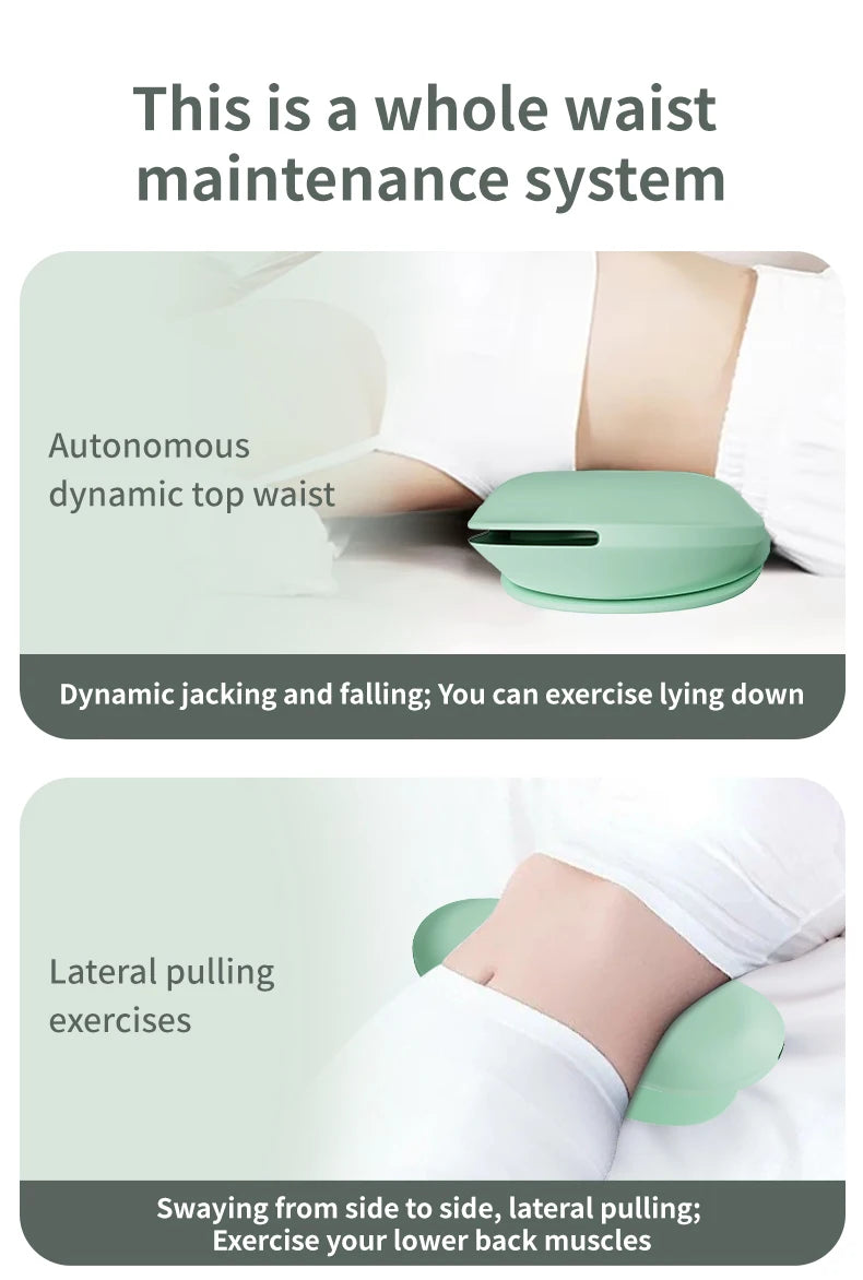 Appareil de Traction lombaire électrique, masseur avec fonction de chaleur et intensité réglable, dispositif électrique gonflable pour civière arrière