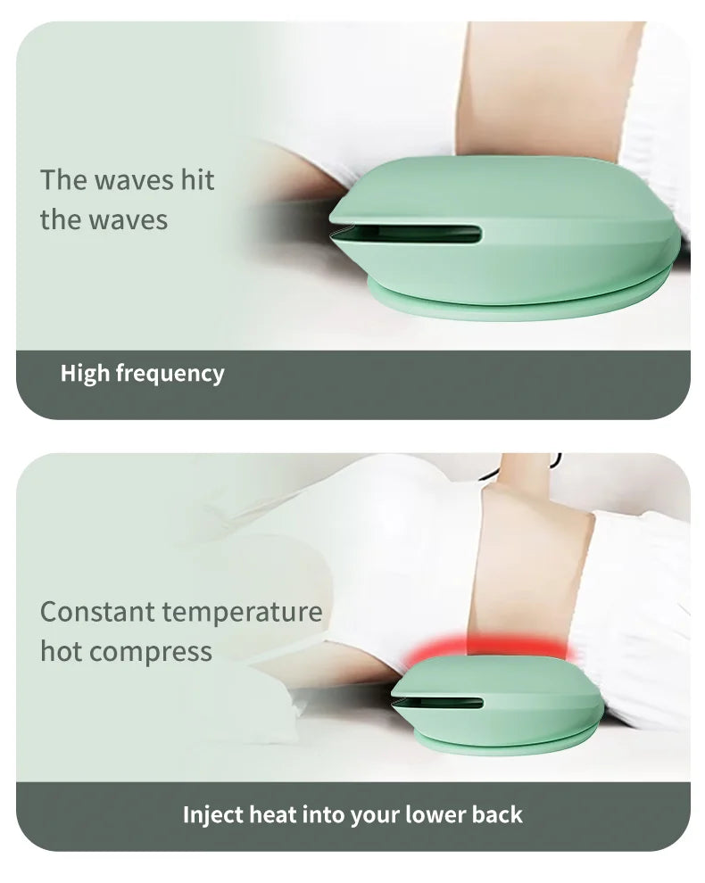 Appareil de Traction lombaire électrique, masseur avec fonction de chaleur et intensité réglable, dispositif électrique gonflable pour civière arrière