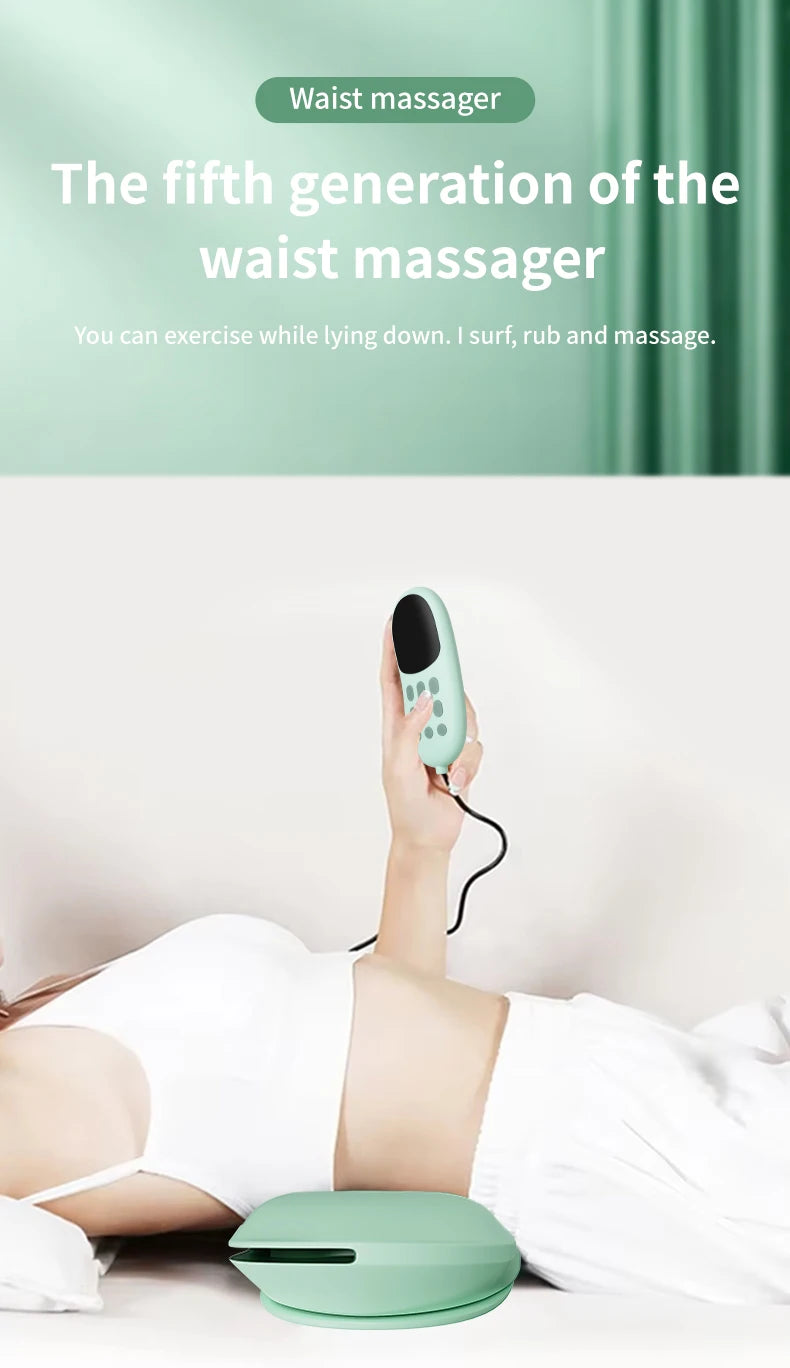 Appareil de Traction lombaire électrique, masseur avec fonction de chaleur et intensité réglable, dispositif électrique gonflable pour civière arrière