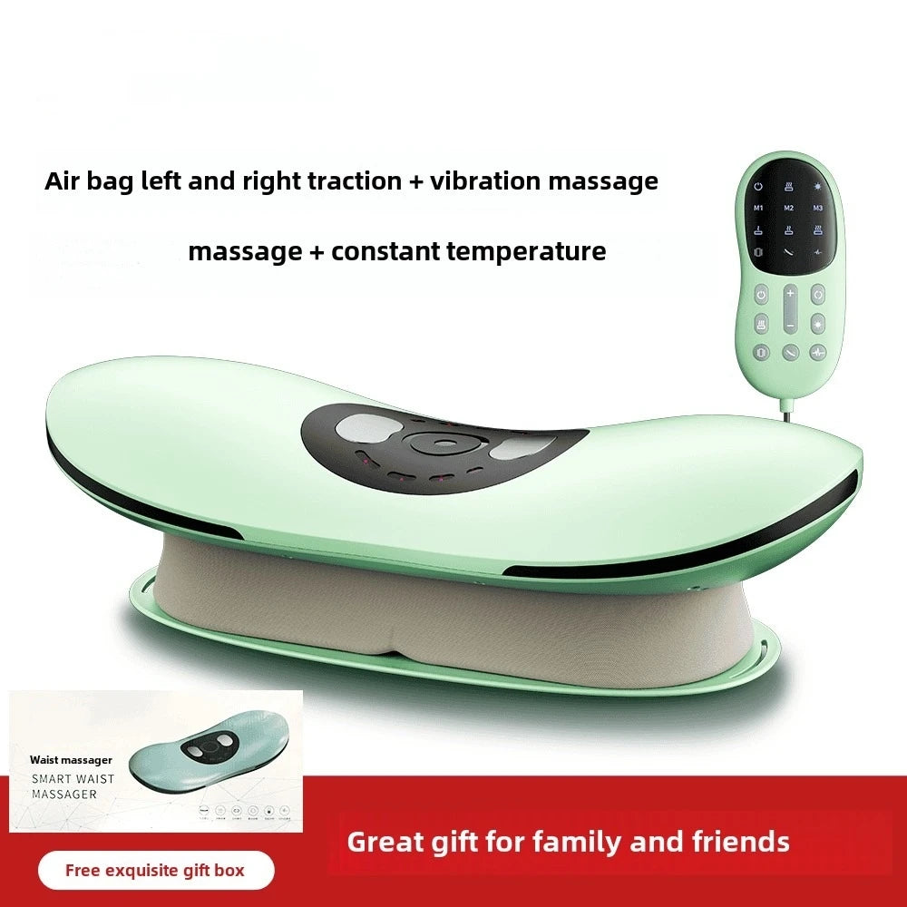 Appareil de Traction lombaire électrique, masseur avec fonction de chaleur et intensité réglable, dispositif électrique gonflable pour civière arrière