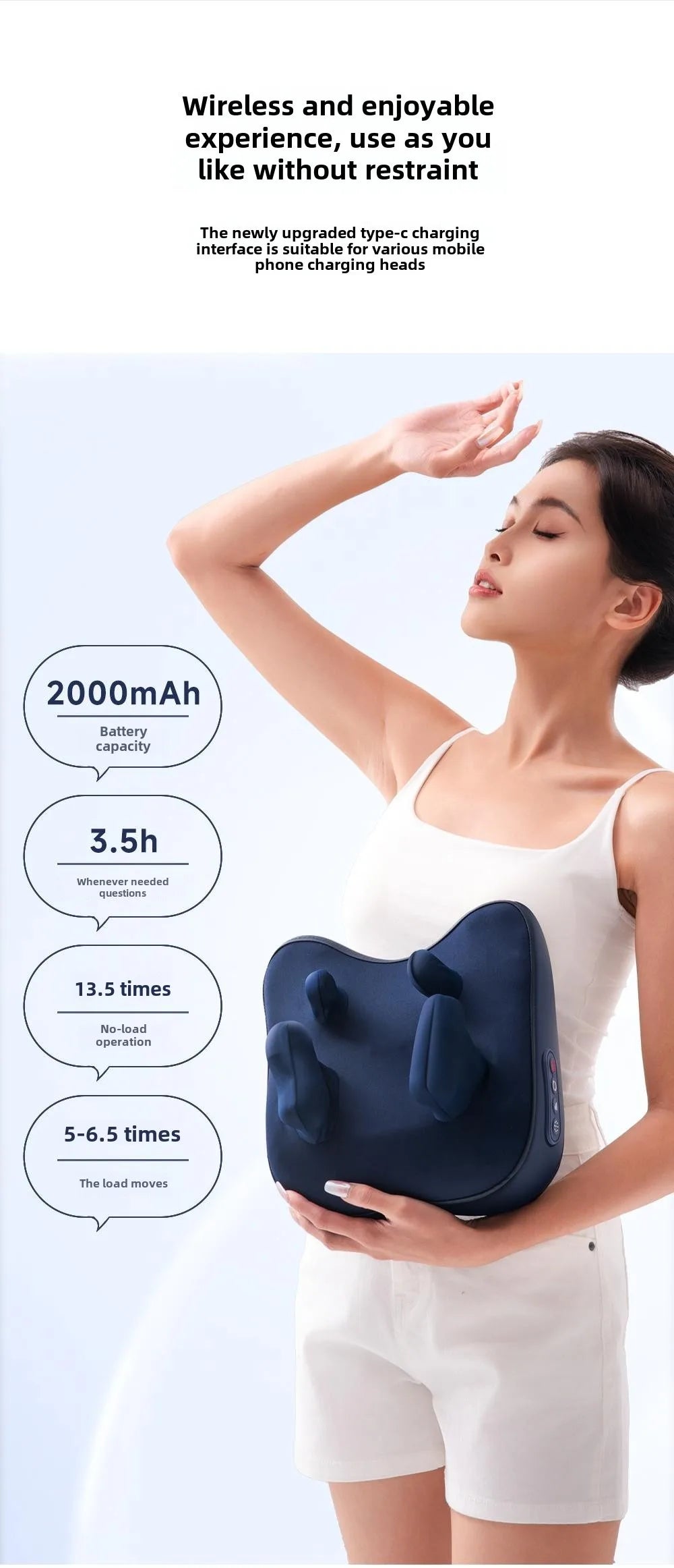 Masseur Cervical Rechargeable JAIYORL