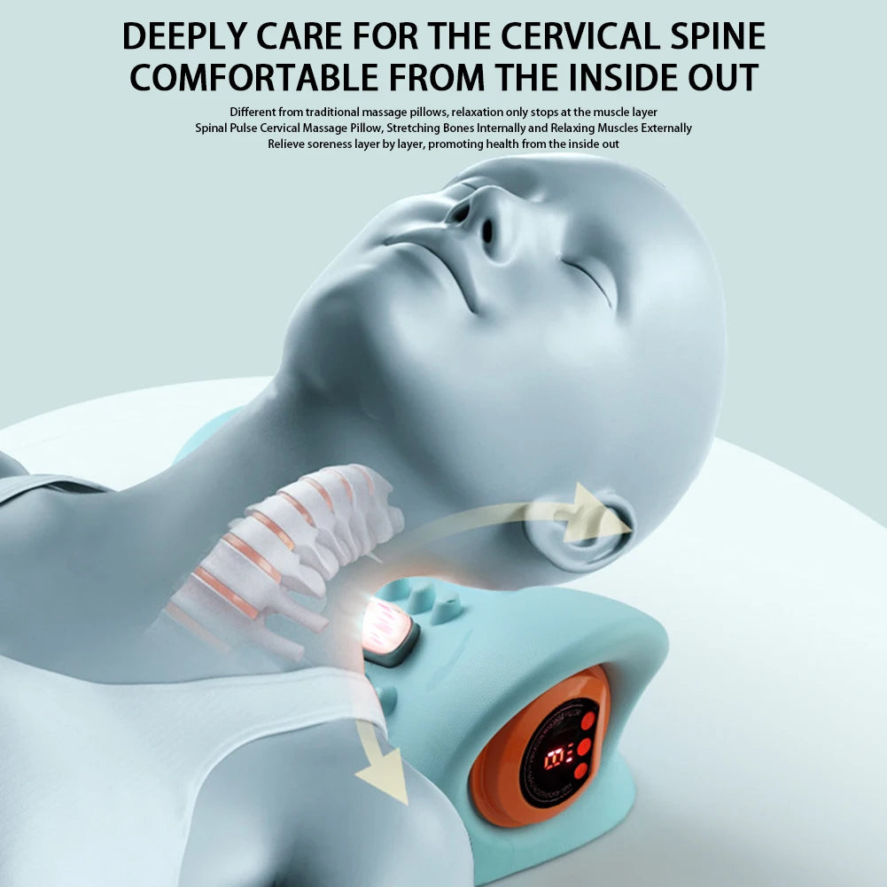 Oreiller Cervical Chauffant EMS . Korelaax