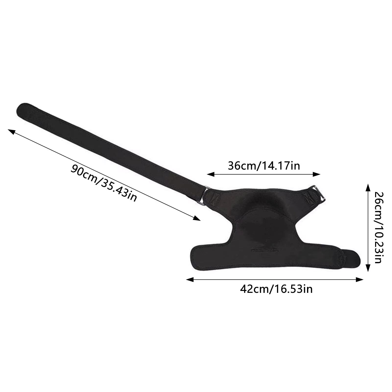 Support d'épaule ajustable pour thérapie, récupération rotator cuff pour hommes, manchette stabilisatrice gauche/droite, 1/2 pièces.